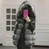 faux fur vest hood