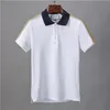 Nouveau concepteur de luxe hommes lettre broderie polos t-shirts pour hommes mode classique coton à capuche blanc noir pull t-shirt design à manches courtes polo vêtements