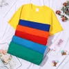 Street Fashion Haikyuu Top Anime Stampa T-shirt Donna Oversize T-shirt allentata Cartoni animati Abbigliamento felpa Girocollo Estate