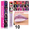 CmaaDu Waterproof Glitter Liquid Lip Gloss Lipstick Rouge a levre Lipgloss maquillage Set in 12 Colors