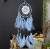 羽毛工芸品と夢のキャッチャー野の壁掛け装飾ホームベッドルーム飾り祭りRRA11627