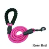 Dog Collars & Leashes Strong Rope Lead Leash Nylon Tracking Close Control Large Walking/Training Short Practical Carries Item 2021