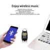 USB Rechargeable Portable étanche fête musique stéréo sans fil Bluetooth Audio scintille LED flamme haut-parleur atmosphère lumière