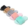 Fashion Women Furry Slippers Home non-slip Ladies Shoes Casual 's Fur Winter Warm Flat qq36 210625