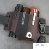 Ceinture multifonction tactique nouvelle poche de gaine en cuir multi-outils sac de rangement Portable multi-outils pour la chasse Camping
