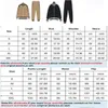 20FW Men Tracksuits Fashion Hoodie Joggers Suits With Letter Printed Top Quality Unisex Tracksuit Set med Reflective Strip M-3254O