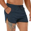 Corrida Corrida Ginásio Fitness Masculino Seco Quick Slim Fit Fit Praia Casual Esportes Esportes Masculinos Basquete Treinamento Treinamento Basculador Calças curtas