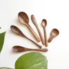 Spoons Teak Lacquer Soup Spoon Jam Knife Tableware Fork Wholesale