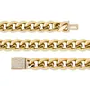 Link Chain 2022 12 mm Cubaanse hoogwaardige ijskoude kubieke zirkonia armbanden hiphop vergulde koperen sieraden voor mannen vrouwen geschenk