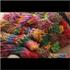 Charm Bracelets Ethnic Colorful Women Braid Cords Bracelet Weaven Strands Handmade Braided String Chain Bangle For Girls F