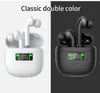 J3 Pro TWS trådlöst Bluetooth-headset Sport hörlurar Touch Control LED Display Power för all telefon