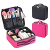 Nxy Cosmetic Bags Women Travel Professional Beautician Makeup Case Nail Tool Suitcase Cosmetics Brush Storage Box Organizer Female Bag 220303