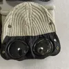 Mode zwei Objektivwindbrecher Motorhaube Beanies Outdoor Baumwollgestricke Männer Maske lässige männliche Schädelkappen Hochwertiges HATS41524241571066