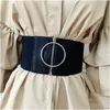 Belts Wide Corset Belt Elastic Plus Size Cummerbunds Big Stretch For Women Designer Punk Dress Ceinture Femme Waistband T1P9353810