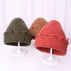 Winter Hat Dames Harajuku Gebreide Mutsen Mode Warm Hoed Herfst Hip Hop Bonnet Gat Skullies Unisex Basic Cap PJ109