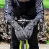 Vélo à vélo Gants à verrouillage à vélo Réglable Gants chauds Écran tactile Doigt complet Gant de ski réfléchissant imperméable pour cyclisme H1022