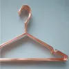 Multipurpose Dry Cleaning Mosiądz Elegancki Wieszak na ubrania Drut Hanger Copper Coat Hanger Anniskid Organizator