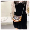 Çocuk Tasarımcı Değişim Çanta Moda Sonbahar / Kış Bebek Kız Karikatür Mektup Baskılı Inci Zincir Çanta Sevimli Çocuk Nedensel Crossbody Çanta Sıfır Cüzdan F810