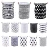 Foldable Laundry Basket Clothes Storage Bag Dirty Kids Toys Holder Bucket Organizer Home Sundries Barrel 210609