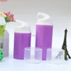 50ml 80 ml Purpurowy Kontener kosmetyczny Pusta Pompa Plastikowa Plastikowa PP Butelki Podróżowanie Ciecze Korzystanie 100 sztuk / partia DHL DHL Free ShippingGoods