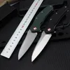 GT-777 EDC Tool D2 Aço dobrável Faca G10 Roldes de esferas fosco Camping Knives Facas de pesca ao ar livre Presente de homem multifuncional