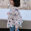 Solid Color Long-sleeve Single-breasted Blouses Spring Summer Children's Clothes Korean Style Girl Shirts 210515