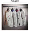 Autumn Winter Men Slim Sweaters Cute Cat Pattern Embroidery Knitwear Men's Casual Sweater Thick Warm Pullovers Men Clothing 220108