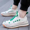 Męskie buty Casual Sneakers Sport na wiosenny Lato Jesień Mężczyzna Dobra Jakość Hurtownie Najwyższej Usługi Rabat Niska Cena Materiał Materiał Lace-Up Odpowiedni rozmiar dla Ciebie