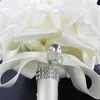 Decorative Flowers & Wreaths Artificial Wedding Bride And Bridesmaid Holding Bouquets Romantic Rose Fake Flower Decoration Marriage Proposal