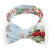 Ins ins zuigeling kinderen strikje hoofdbanden bohemen boho bloem headwraps kinderen schattige haarbanden baby-accessoires