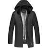 Men's Leather & Faux Winter Real Fur Coat For Men Deerskin Genuine Jacket Mens Mink Jackets Parka LN-181706 KJ2301