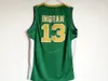 Kinston High School 13 Ingram Jersey Men Green for Sport 팬 Ingram Basketball Jersys 통기 가능한 도매 최저 가격
