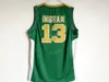 KInston High School 13 Ingram Jersey Män Grön för Sport Fans Ingram Basketball Tröjor Andas Uniform Wholesales Lägsta pris