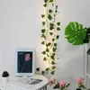 2M/20 LED plantes artificielles chaîne lumière vert feuille lierre vigne fée feuilles d'érable lampe guirlande bricolage suspendu ing Y0720