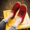 New Spring Women Flats Skor Loafers Round Toe Wide Grunt Slip-On Casual Lady Flats Skor Oxford Skor för kvinnor