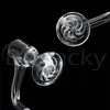 Beracky Two Styles Full Weld Roken Terp Slurpers Quartz Banger Met Schroef Knikkers/Terp Kettingen 4590 Graden Afgeschuinde Rand Naadloze Slurper Nagels Voor Bongs