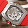 2022 A21J Automatyczne męskie zegarek stalowa obudowa dimaonds ramka wielka data czarny szkielet rozkładka Redrubber Super Edition 7 Styles Puretime01 SG-G7