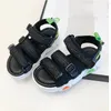 2021 color matching children boys and girls sandals non-slip toddler shoes baby soft sole