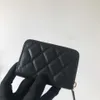 Designer new change card bag Lingge magnetic buckle small handbag wallet 69271