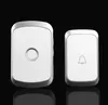 CACAZI Wireless Waterproof Doorbell 300M Remote US EU Plug LED Flash Home Cordless Door Bell Chime 1 2 Button Receiver