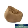 Unfilled Lounge Bean Bag Sofa Cover Home Soft Lazy Sofa Cozy Single Chair Pouf Puff Couch Tatami Living Room Durable Furniture Factory price expert design Quality