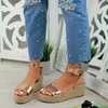 Sommer Platform Sandals 2020 Fashion Women Strap Sandal Wedges Shoes Casual Woman Peep Toe espadrille femme ghn7