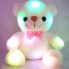 Plush Doll LED Colorful Flash Light Bear Animals Stuffed Toys Size 20cm - 22cm Bears Gift For Children Christmas Gifts Valentine's Day Stuffeds Plushs toy