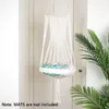 Parede de tapeçaria artesanal Macrame Pet Cat Hammock Cama Gaiola Balanço Sala de estar Casa Decoração sem esteira Gota 210722