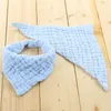 Hair Accessories Baby Bibs Infant Boys Girls Bandana Bib Burp Cloth Cotton Triangle Scarf Meal Collar