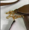 Classic Designer Kvinnor Axelväskor Mode Handväskor Purses Cowhide Real Läder Kvinna Crossbody Bag Gold Silver Hardware 602204 # 25cm *
