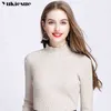 Inverno Mulheres Quentes Suéters e Pullovers Sueter Mujer Sólido Slim Sexy Mulheres Elástico Tops Puxe Femme Pullover 210519