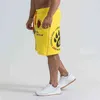 Zomer katoen print heren fitness sport shorts gym running training bodybuilding mannen shorts Smart Casual Beach Shorts H1210