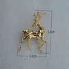 5.4 * 3.4cm kvinnor män djur älg brosch kostym lapel pin mode smycken gåva för kärlek vän hög kvalitet