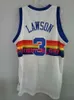 Raro Ty Lawson 3 Retrocesso Swingman Jersey Personalizar Qualquer Número Nome Costurado De Alta Qualidade Bordado Jersey